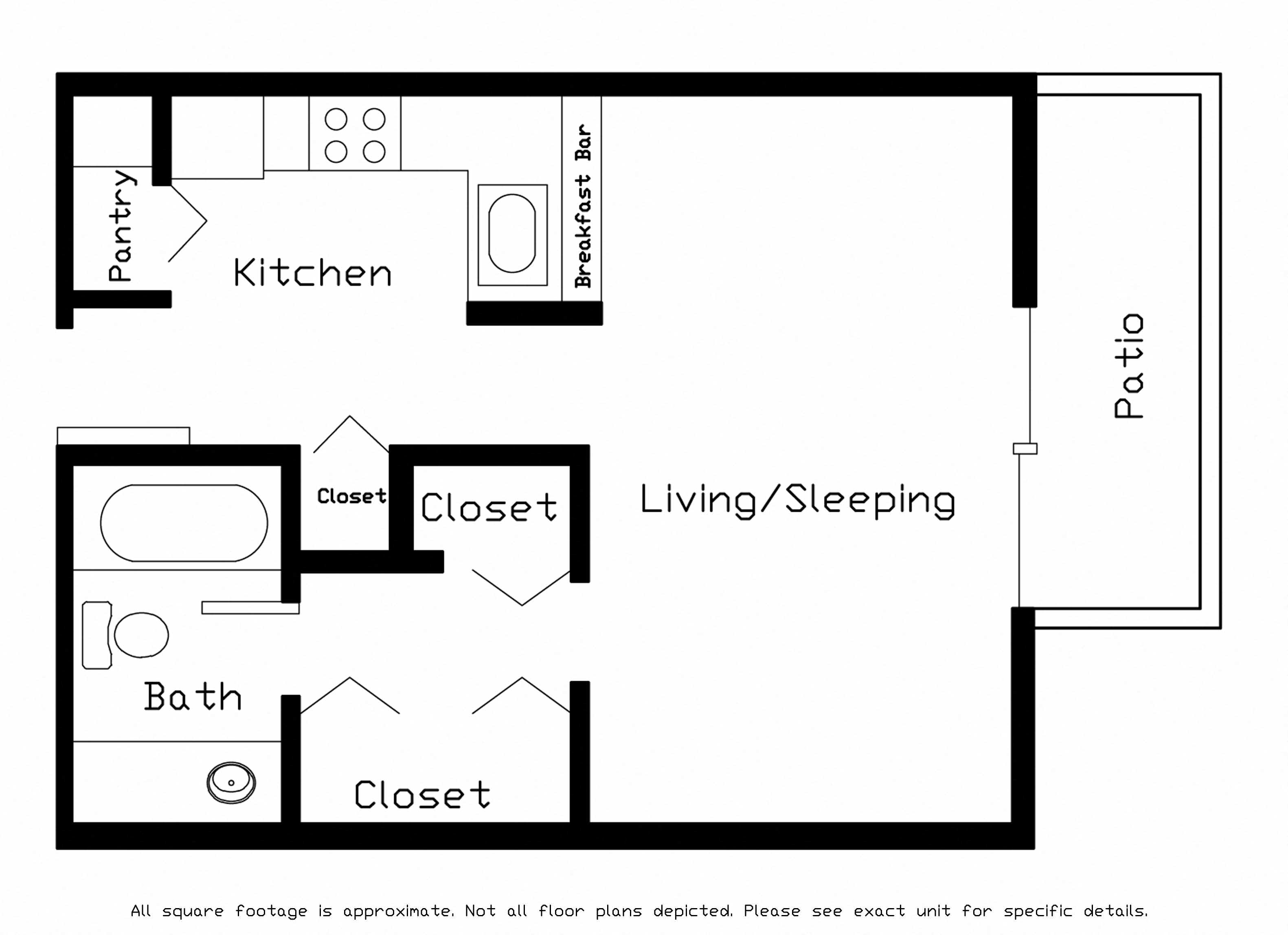 Suite A Floorplan